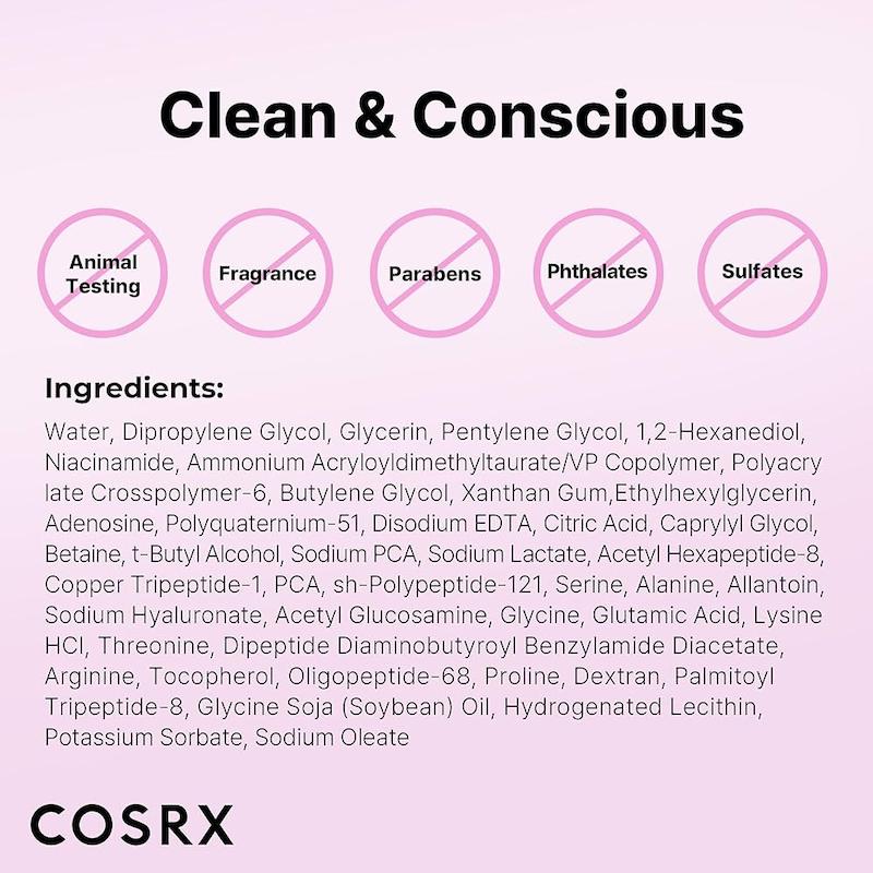 سرم جوانساز ۶ پپتاید کوزارکس 6peptide skin Booster