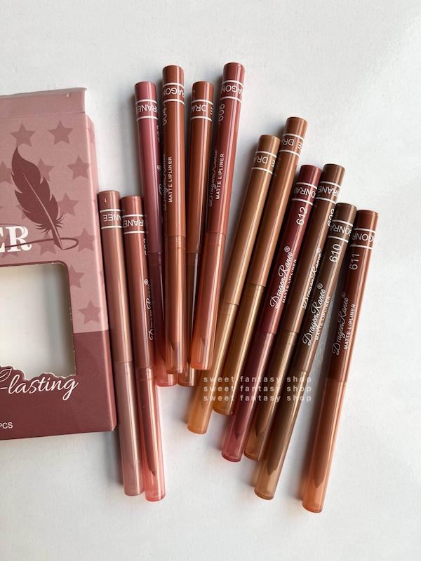 مداد لب نود دراگون پک ۱۲ عددی MATTE LIPLINER