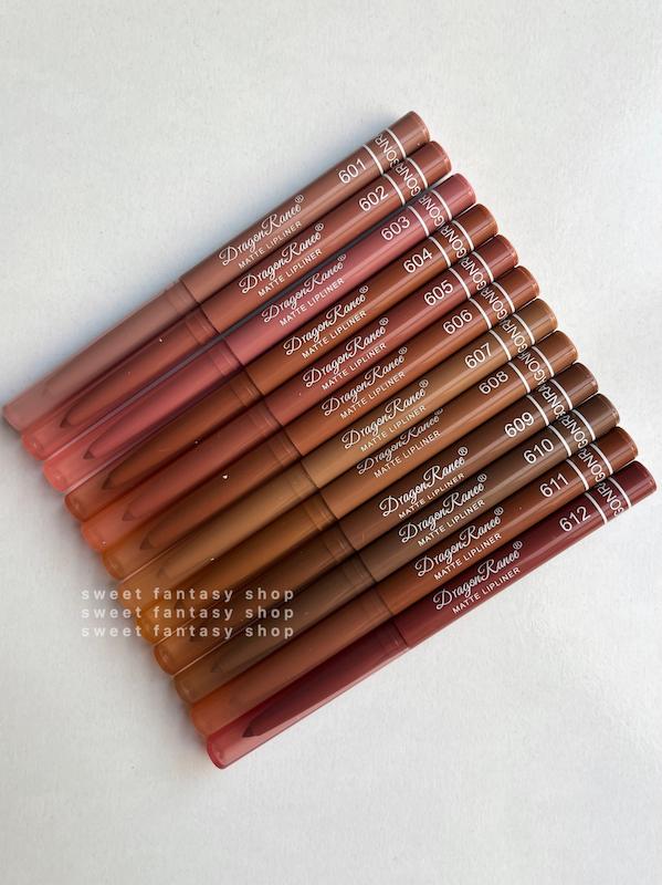 مداد لب نود دراگون پک ۱۲ عددی MATTE LIPLINER