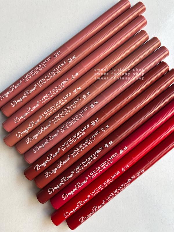 مداد لب نود و قرمز دراگون EXTRA WATERPROOF 