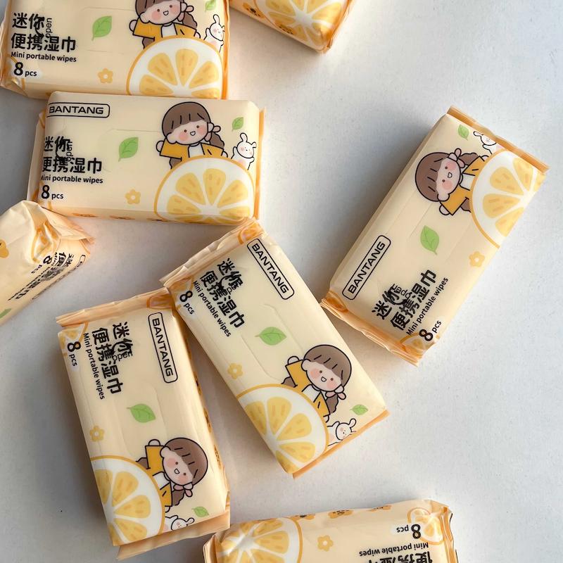 دستمال مرطوب مینی ( جیبی )