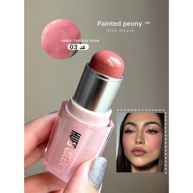 رژگونه استیکی HUES QUEEN