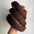 تل ژورنالی مشکی و قهوه ای ساده 