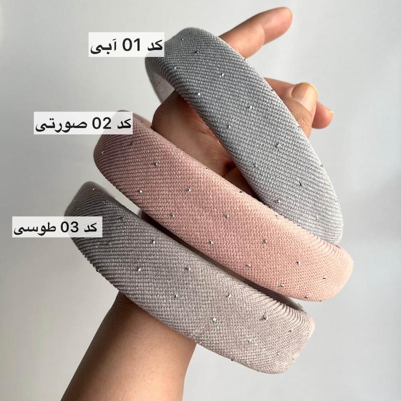تل ژورنالی نگین دار وارداتی ، پهنا ۳ سانت