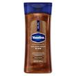 روغن ژلی شاین‌دار بدن وازلین مدل Glazed & Glisten Golden Hour Glow (Vanilla Cocoa) | 200ml 