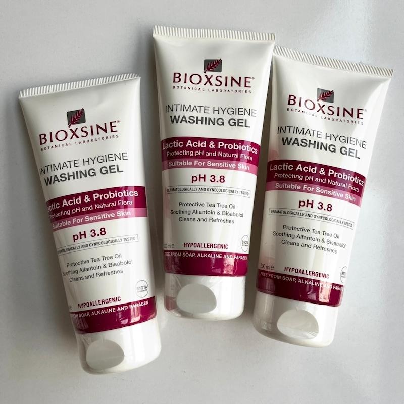 ژل شستشوی بانوان بدون پارابن بیوکسین Bioxsine حاوی اسید لاکتیک و پروبیوتیک حجم 200 میل