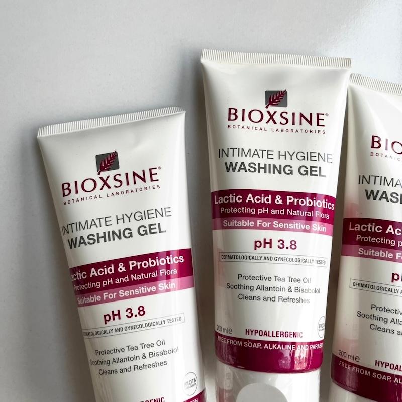 ژل شستشوی بانوان بدون پارابن بیوکسین Bioxsine حاوی اسید لاکتیک و پروبیوتیک حجم 200 میل