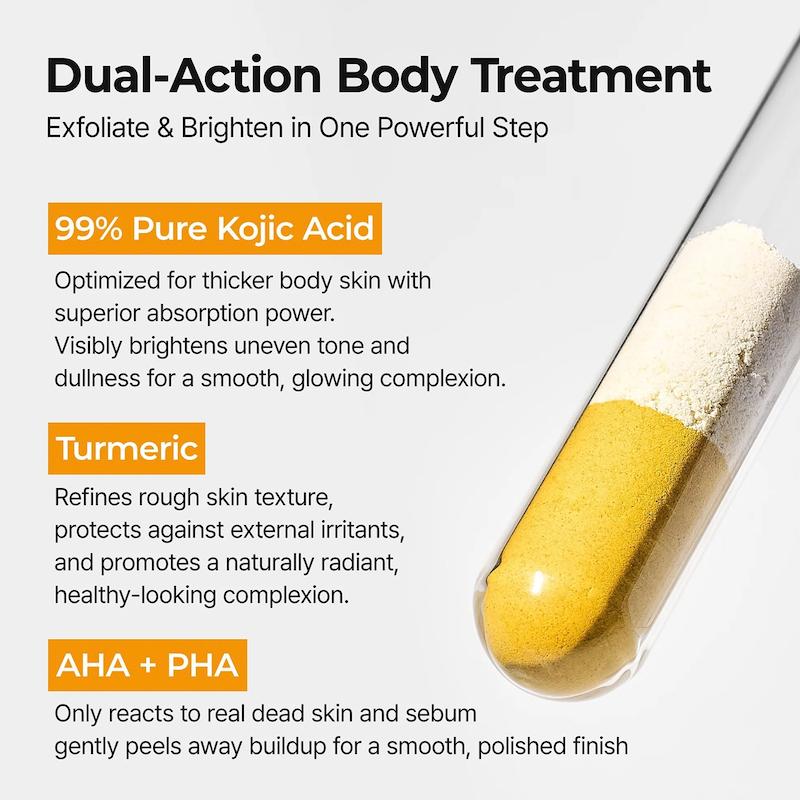  اسپری پیل شات بدن دکتر ملاکسین مدل Peel Shot Kojic Acid