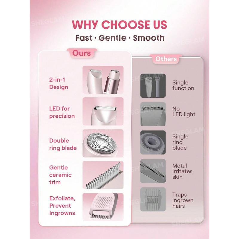 شیور برقی شیگلم مدل Smooth Moves 5D Flash