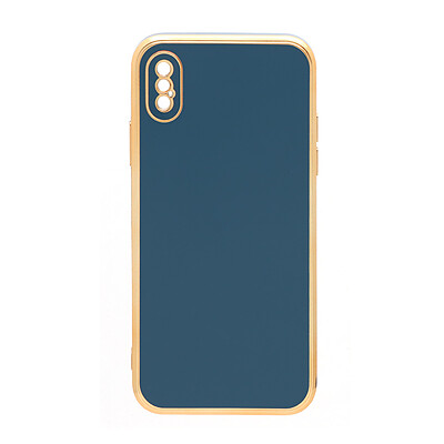 قاب آیفون My Case داخل مخمل درجه یک Iphone X / XS - سرمه ای