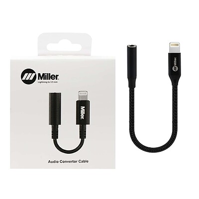 تبدیل Miller AUX TO Lightning مدل MJ-403 - مشکی