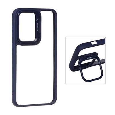 قاب Case Pro استند شو Samsung Galaxy A35 - سرمه ای