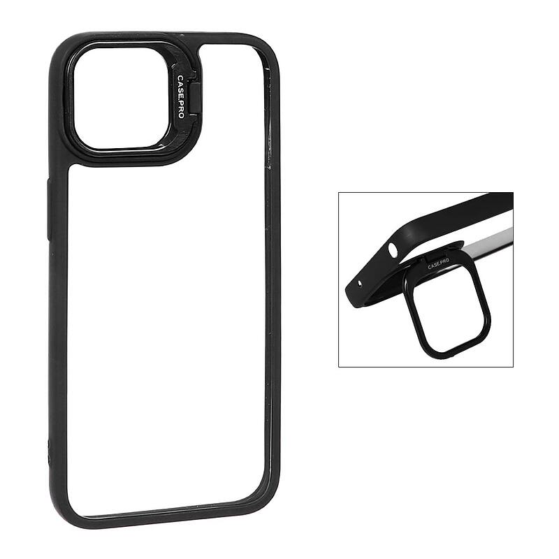 قاب Case Pro استند شو Apple iPhone 13 / iPhone 14 - مشکی