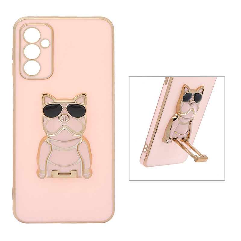 قاب سامسونگ My Case Dog مدل Samsung A13 5G / A04S / F13 / M13 4G / M23 صورتی