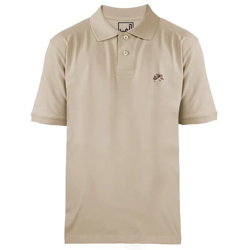 تیشرت سه دکمه گلدوزی طرح جوجه تیغی | HEDGEHOG