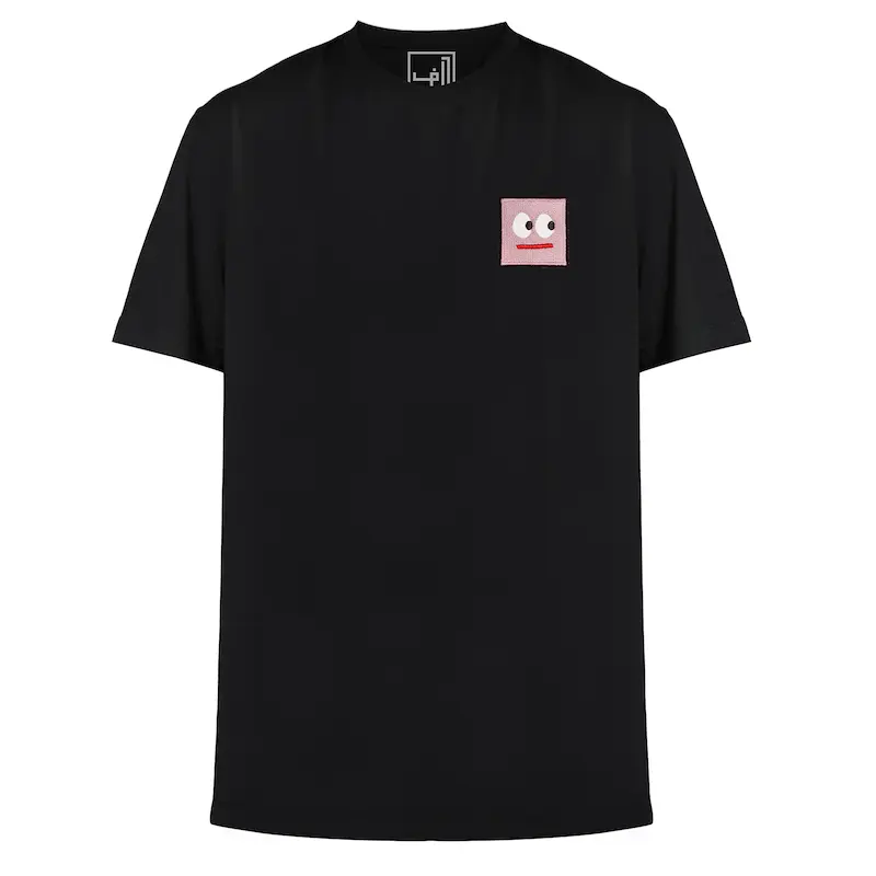 تیشرت گلدوزی طرح صورت مربعی | SQUARE FACE