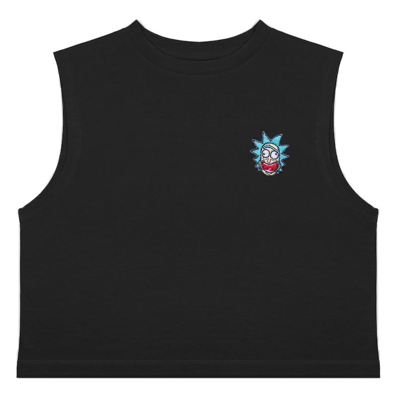 کراپ تاپ گلدوزی ریک دیوانه | CRAZY RICK