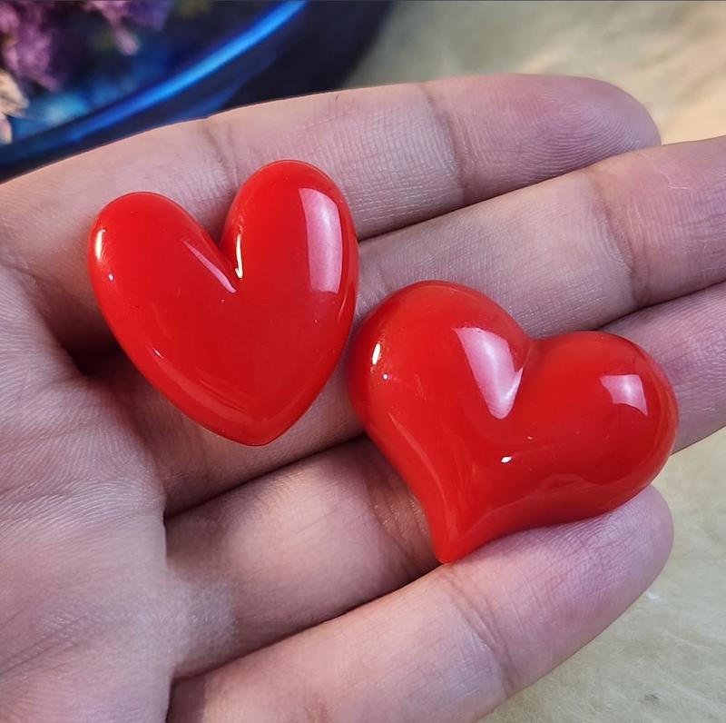 قالب دوتایی قلب محدب