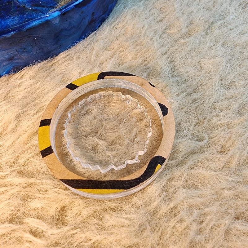 حوضچه قالبگیری دایره دفرمه ۴ سانتی