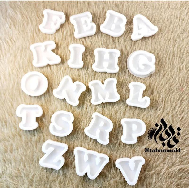 قالب حروف تکی فونت فانتزی ۶ میل