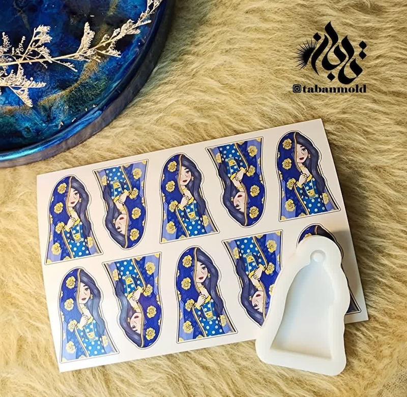 قالب سیلیکونی D4