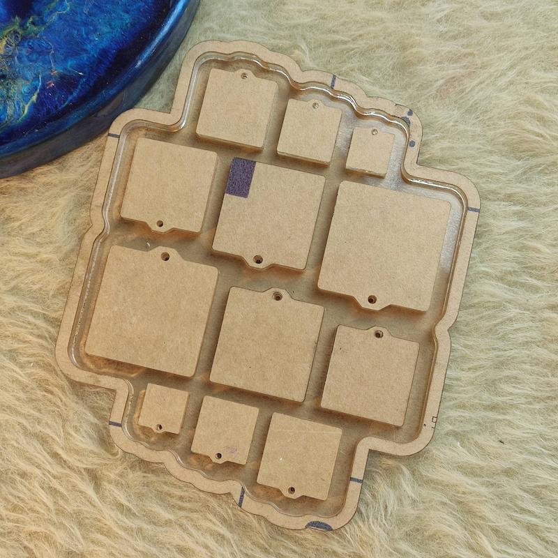 حوضچه قالبگیری پالت مربع ۱۲تایی پیندار