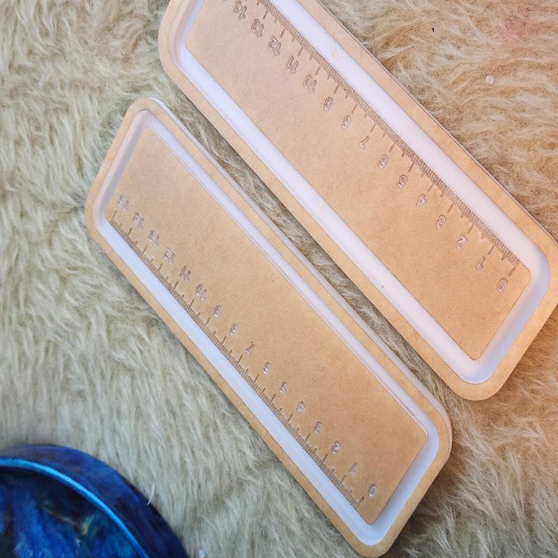 حوضچه قالبگیری _ خط کش ۱۵ سانتی