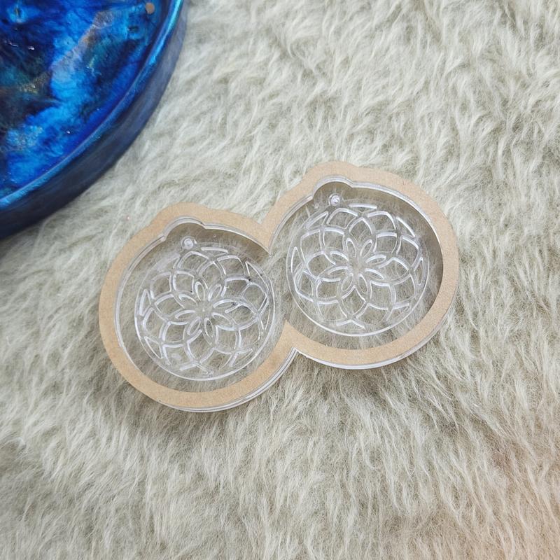 حوضچه قالبگیری _ بیس گوشواره کد 62