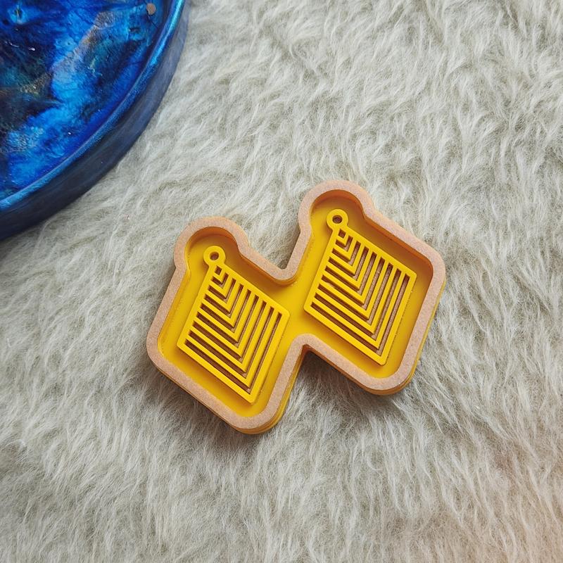 حوضچه قالبگیری _ بیس گوشواره کد 63