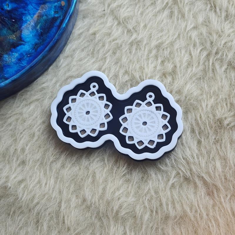 حوضچه قالبگیری _ بیس گوشواره کد 64