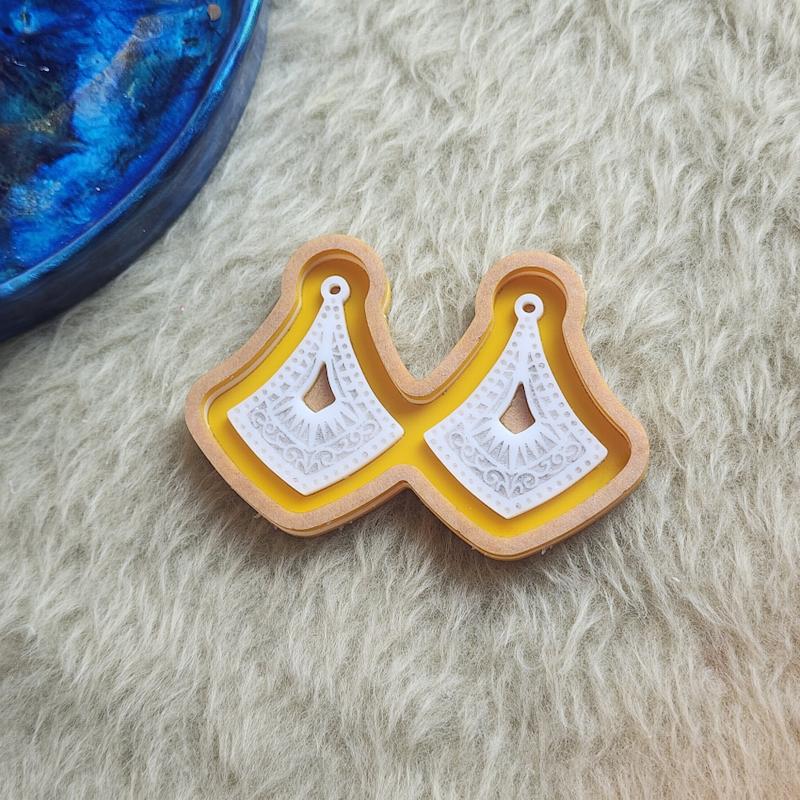 حوضچه قالبگیری _ بیس گوشواره کد 65