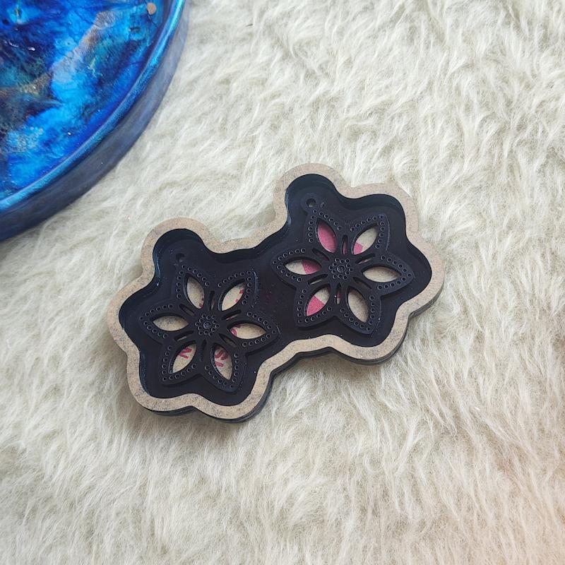 حوضچه قالبگیری _ بیس گوشواره کد 66