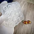 قالب سیلیکونی تسبیح کروی ۱۵ میل کم ارتفاع 