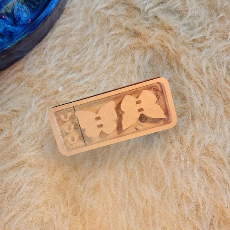 حوضچه قالبگیری _کش مو دوتایی پروانه 