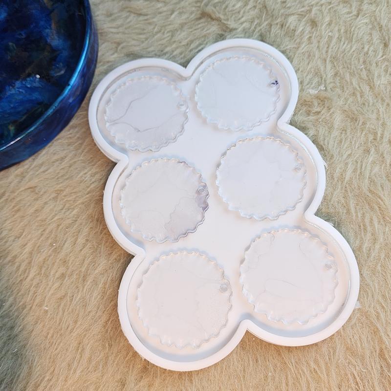 حوضچه قالبگیری _پالت ۶تایی دایره دفرمه پیندار