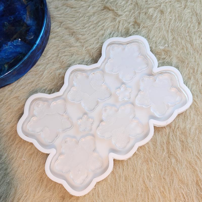 حوضچه قالبگیری _پالت ۶تایی گل ۵پر پیندار ۶سانتی