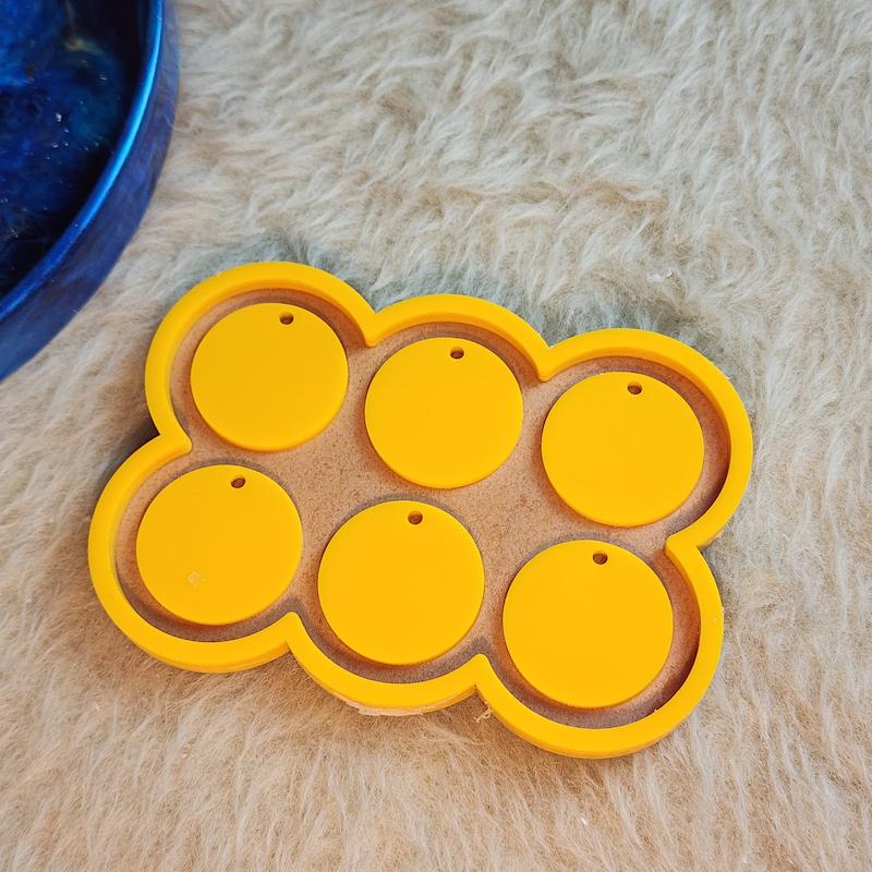 حوضچه قالبگیری _پالت ۶تایی دایره ۳/۵سانتی ساده پیندار