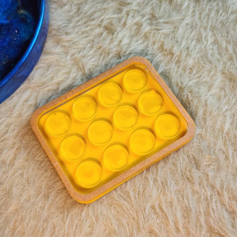 حوضچه قالبگیری _پالت ۱۲ تایی دایره ۲سانتی