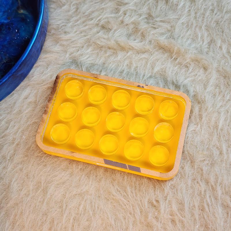 حوضچه قالبگیری _پالت دایره ۱/۵سانتی ساده