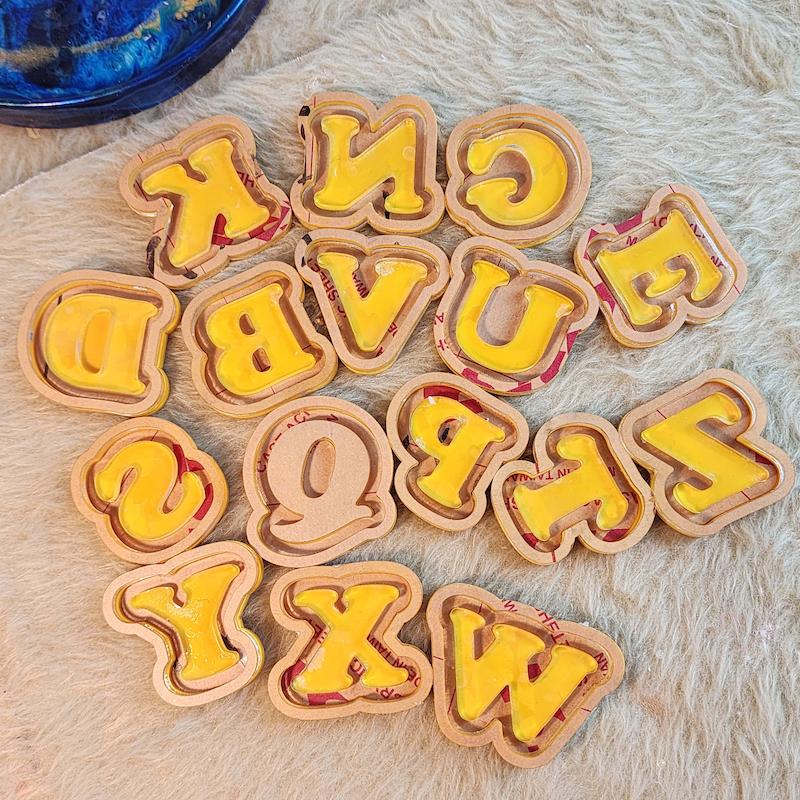 حوضچه قالبگیری _حروف ۶میل فانتزی