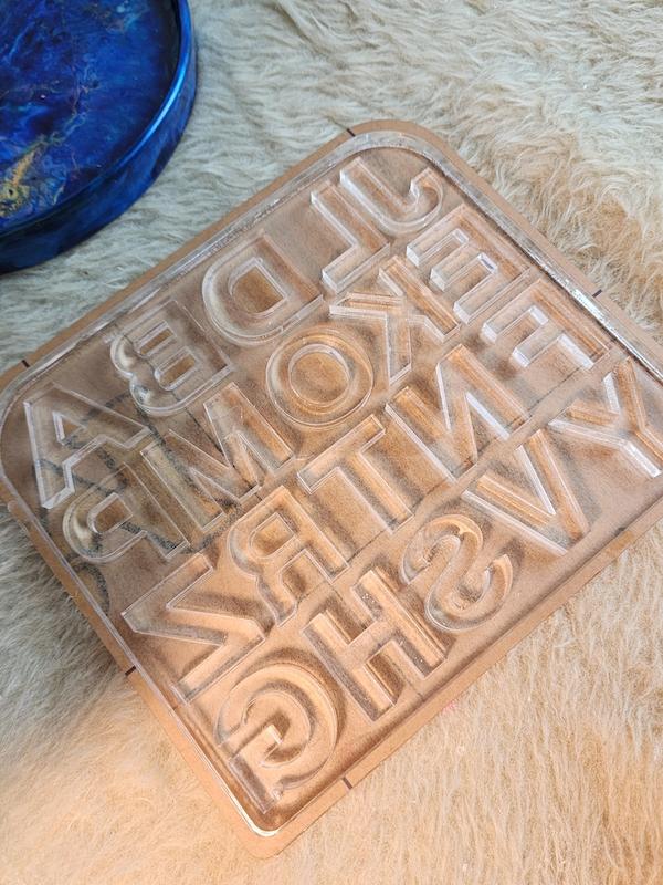 حوضچه قالبگیری _پالت حروف ساده ۸میل