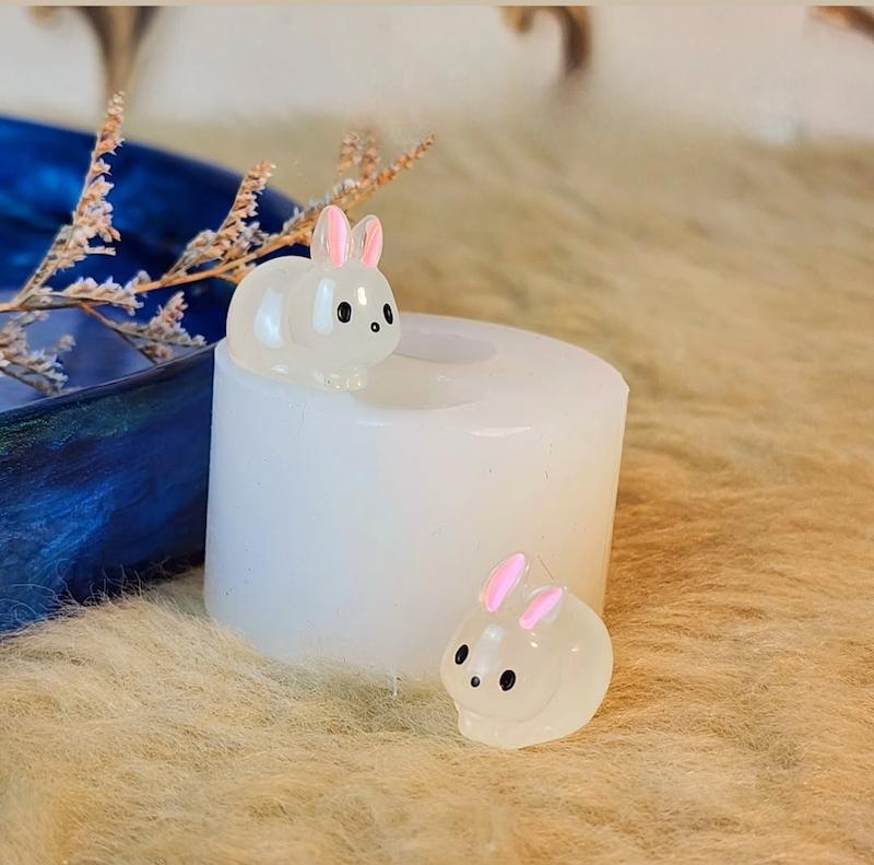 قالب خرگوش دوتایی شیشه ای