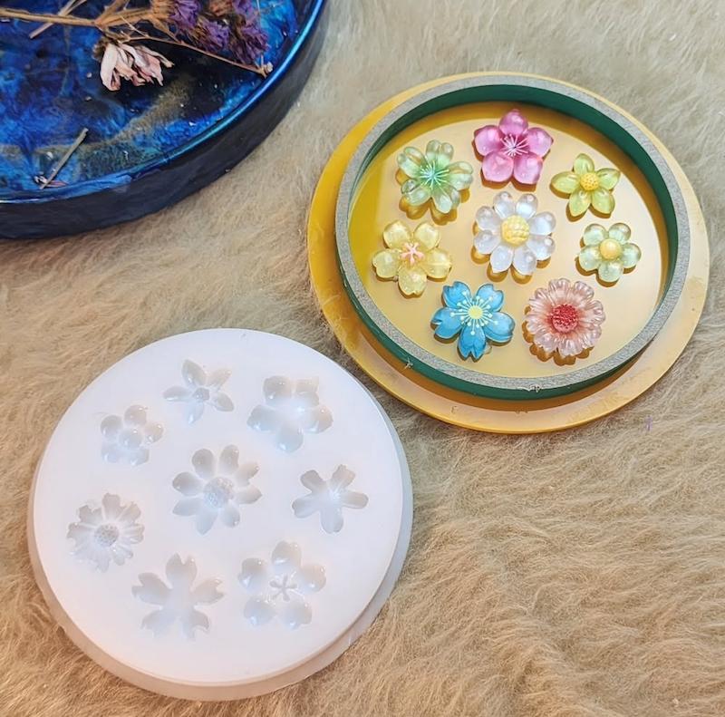 قالب ۸تایی گلهای متنوع