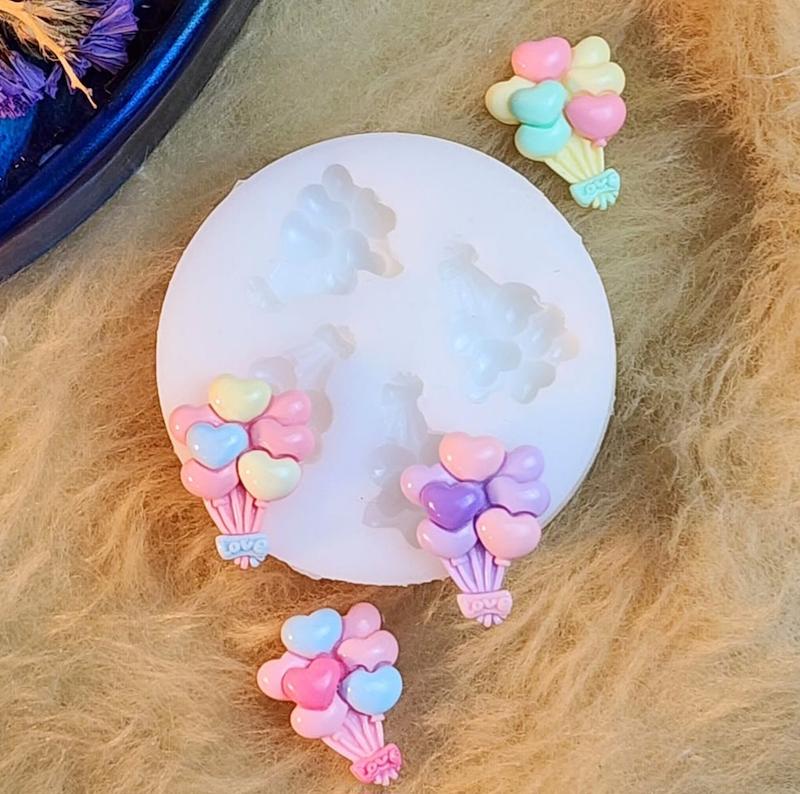 قالب ۴تایی بالن قلبی