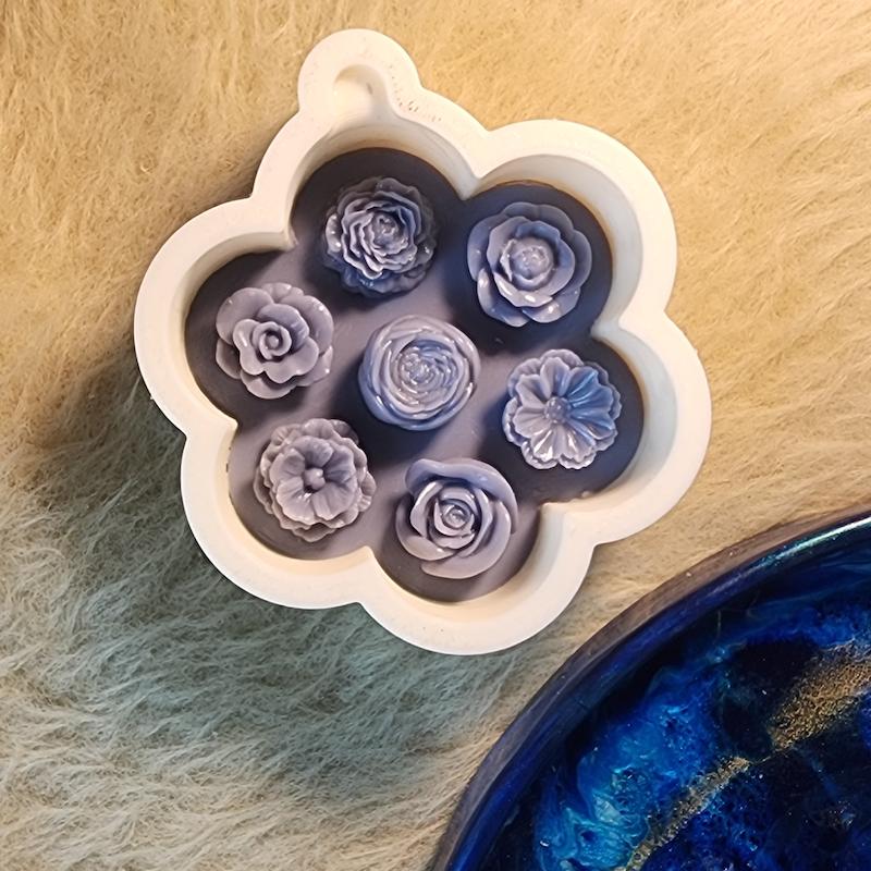 قالب پالت ۷تایی گل مدل حجمی