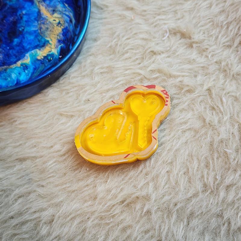 حوضچه قالبگیری _جاکلیدی قلب و کلید