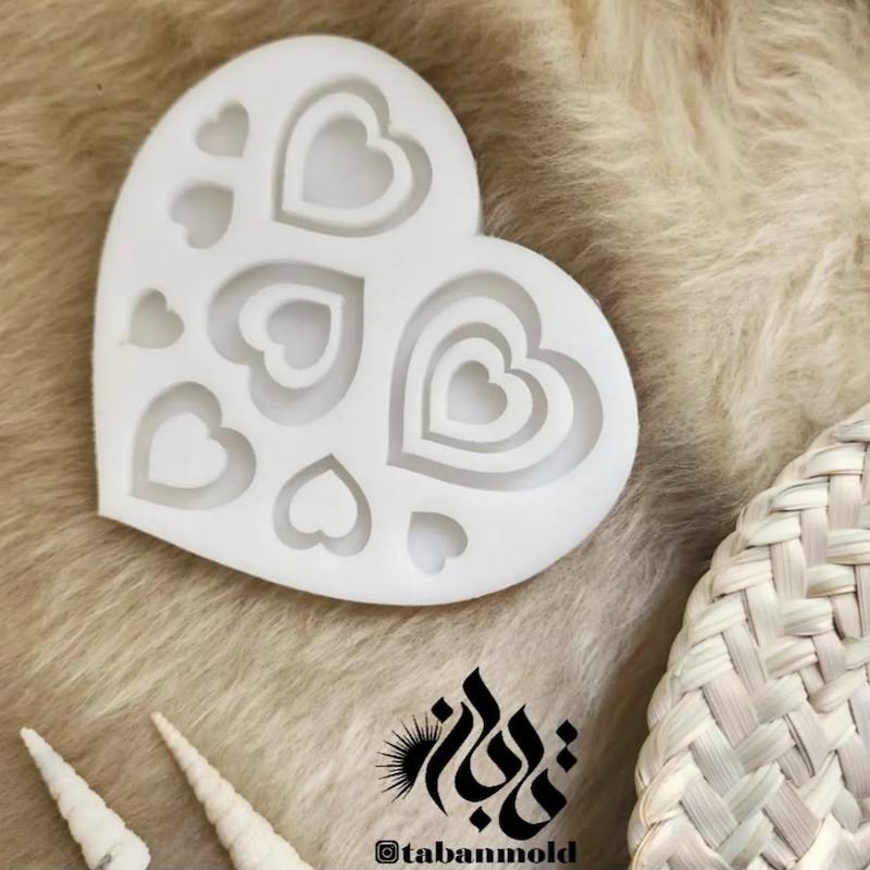 قالب قلب ۹تایی