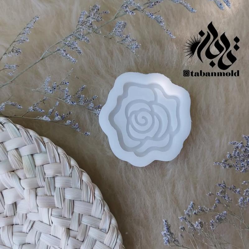 قالب طرح گل توخالی