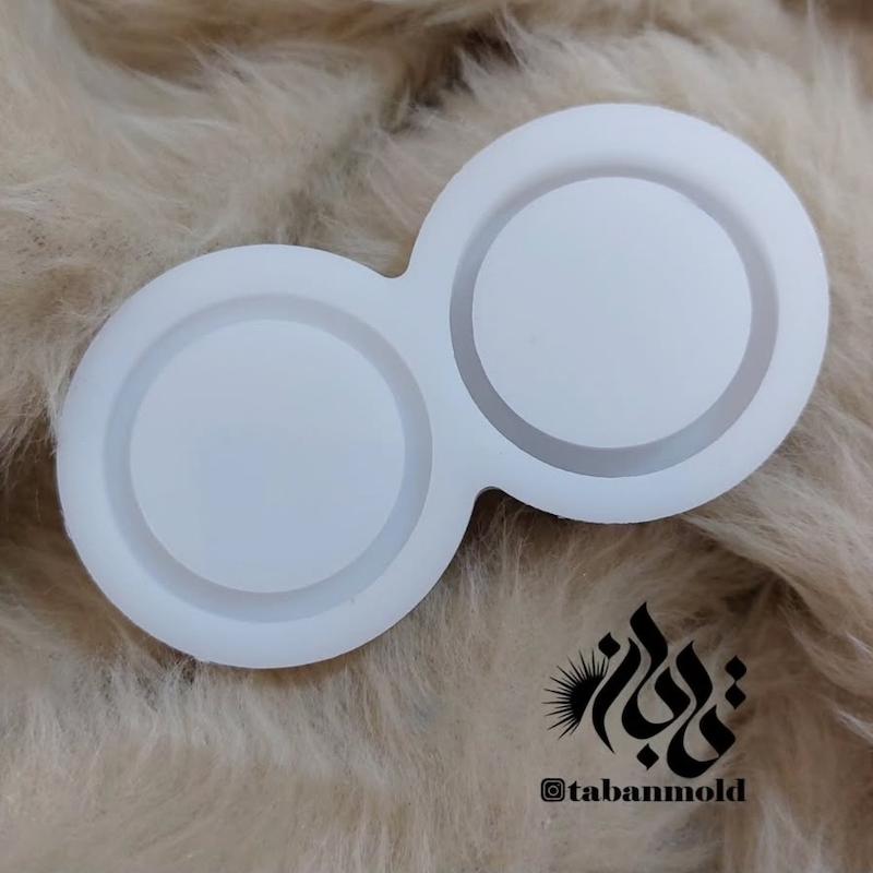 قالب دایره رینگ دوتایی