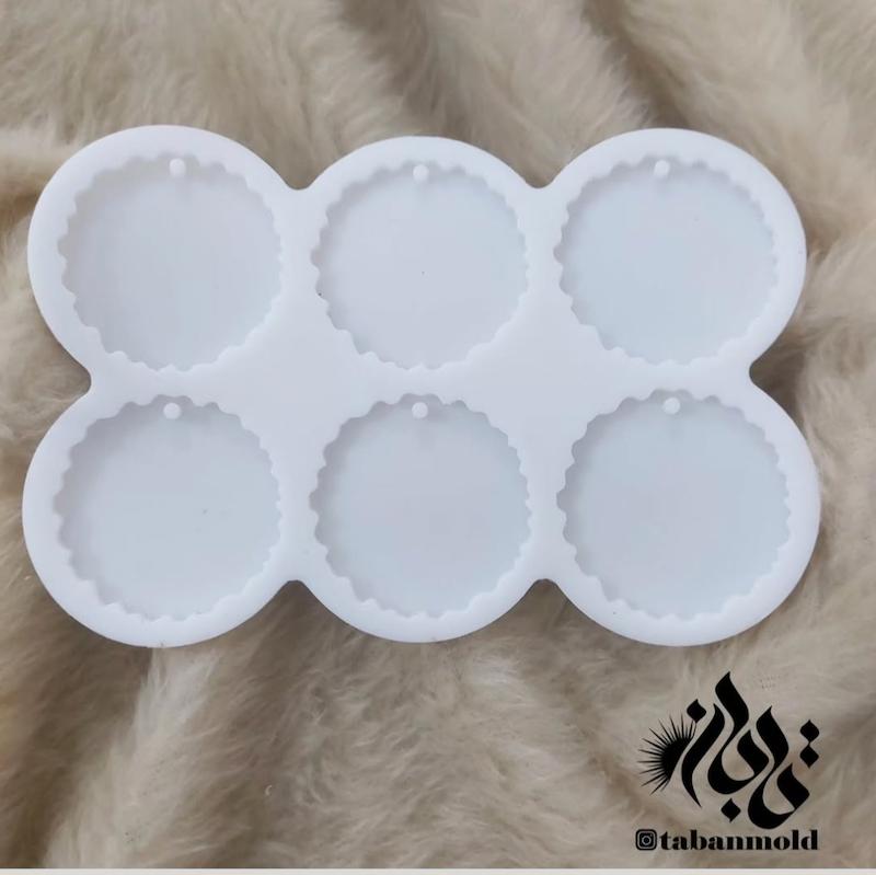 قالب دایره دفرمه ۶تایی پیندار